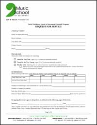 EC Request for Services Form